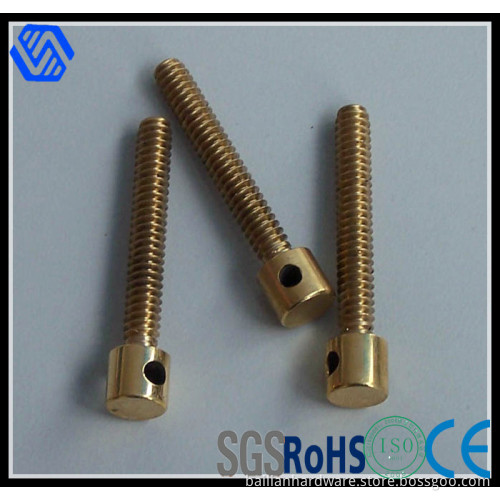 Brass Ejector Pin with Cylindrical Head